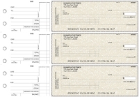 Click on Tan Parchment Standard Invoice Business Checks For More Details