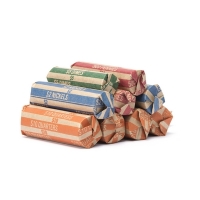 Click on 300 Assorted Flat Striped Coin Wrappers For More Details