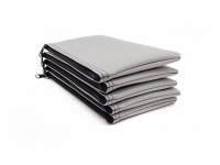 Click on Grey Zipper Bank Bag 5.5 X 10.5 For More Details