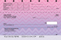 Sunset Chevron Checks
