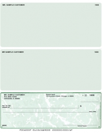 Click on Green Marble Bottom Laser Checks For More Details