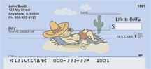 Click on Life Is Ruff Relaxing  Checks For More Details