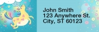 Click on Cartoon Unicorns Address Labels For More Details