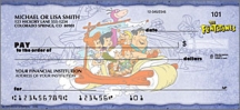 The Flintstones Cartoon Personal Checks