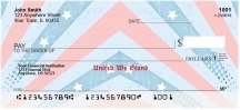 Red, White and Blue  Personal Checks