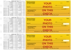 Custom Photo Payroll Business Checks