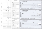 Blue Safety Payroll Invoice Business Checks