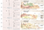 Italian Cuisine Payroll Invoice Business Checks