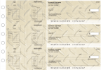 Iron Multi-Purpose Salary Voucher Business Checks
