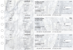 Marble Multi-Purpose Salary Voucher Business Checks