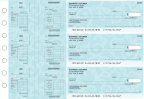 Swirls Multi-Purpose Salary Voucher Business Checks