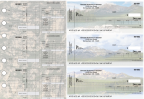 Scenic Mountains Itemized Disbursement Payroll Designer Business Check