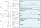Teal Safety Disbursement Payroll Business Checks