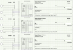 Green Knit Disbursement Payroll Business Checks