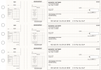 Tan Knit Multi-Purpose Salary Voucher Business Checks