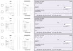 Purple Safety Multi-Purpose Salary Voucher Business Checks