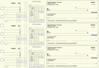 Yellow Knit Disbursement Payroll Business Checks