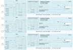 Swirls General Itemized Invoice Business Checks