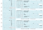 Swirls Itemized Invoice Business Checks