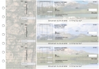 Scenic Mountains Itemized Invoice Business Checks