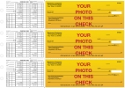 Custom Photo Payroll Business Checks