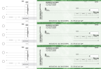 Green Marble Invoice Business Checks