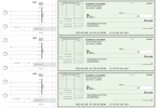 Green Safety Itemized Invoice Business Checks
