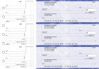 Blue Marble Standard Counter Signature Business Checks