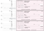 Pink Safety Itemized Invoice Business Checks