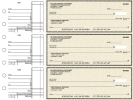 Tan Parchment Standard Business Checks