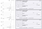 Purple Safety Standard Itemized Invoice Business Checks