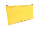 Yellow Zipper Bank Bag, 5.5 x 10.5