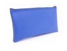 Blue Zipper Bank Bag, 5.5\" X 10.5\"""