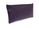 Purple Zipper Bank Bag, 5.5 x 10.5