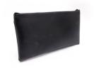 Black Zipper Bank Bag, 5.5\" X 10.5\"""