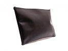 Black Zipper Bank Bag, 12\" X 16\"""