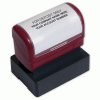 Click on Endorsement Stamp - Pre-Inked, Custom Layout For More Details