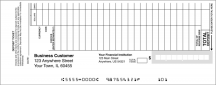 Loose Business Deposit Slips Style 1