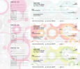 Stylish Patterns Designer Deskset Checks