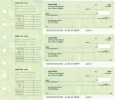 Leaf Designer Deskset Checks