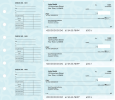 Swirls Designer Deskset Checks