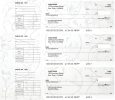 Vintage Designer Deskset Checks