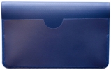 Blue Vinyl Debit Card Cover
