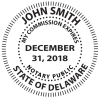 Delaware Notary Embosser