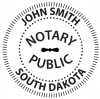 South Dakota Notary Embosser