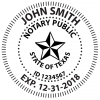 Texas Notary Embosser