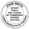 Virginia Notary Embosser