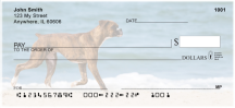 Boxer Dogs Personal Checks