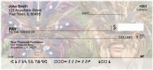 Feathered Masks Checks