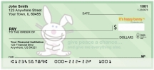 It\'s Happy Bunny Peace Checks